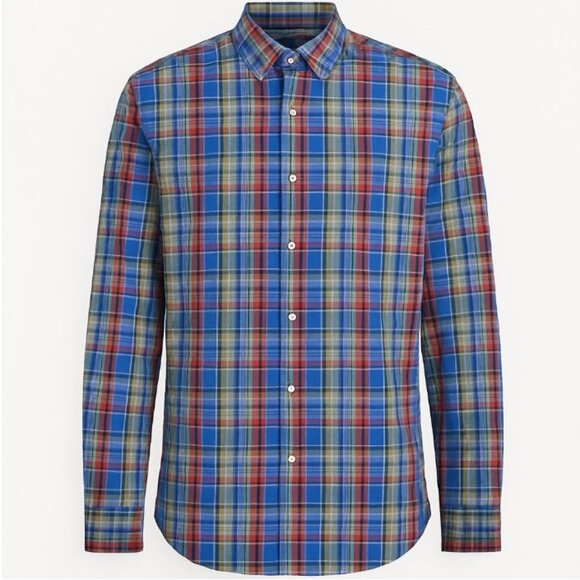 Ralph Lauren Shirt Multi-Colored Plaid Classic Fit Long Sleeve Mens Size XL - Picture 1 of 6